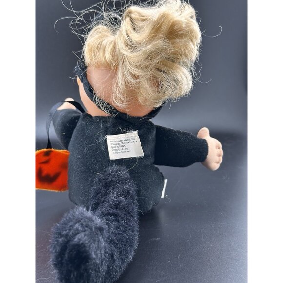 2000 Cabbage Patch Kids Black Cat Plush Doll 10" Halloween Vtg HTF Rare - Picture 11 of 16